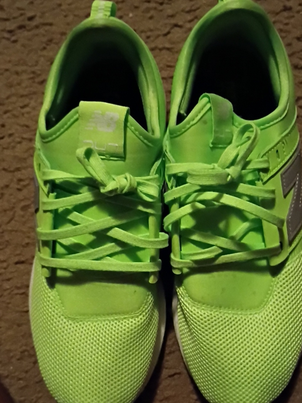 New Balance Women's Neon Green Athletic Sneakers